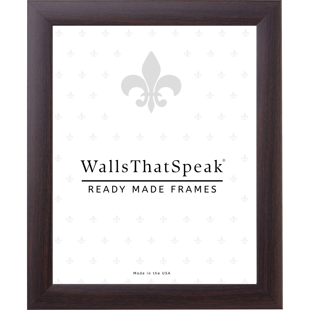 24x33 Picture Frame, Contemporary 1 Inch MDF Moulding, Wall Display Frame for Art, Posters, or Photos by wallsthatspeak